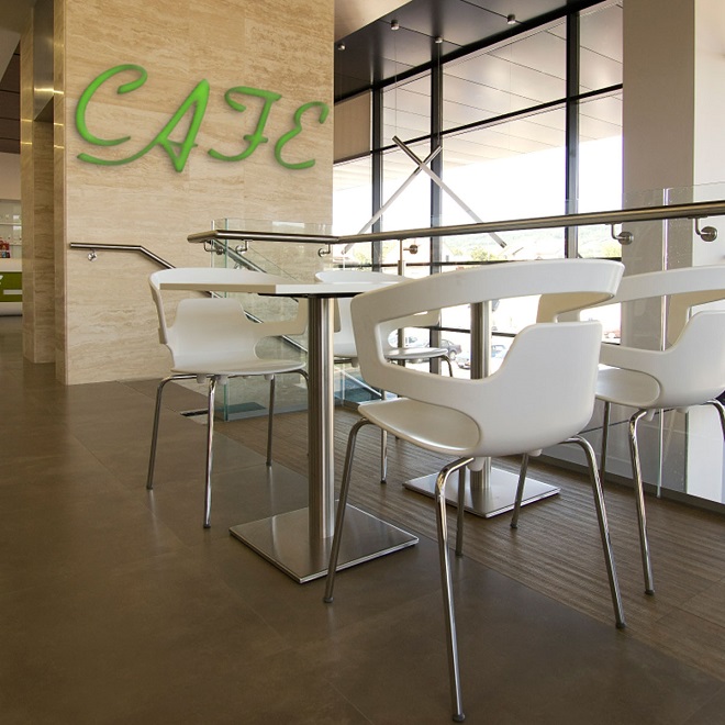 custom acoustic word wall art cafe