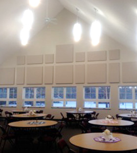 Fellowship Hall Noise Reduction Case Study