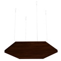 Dark Brown Mahogany Accent Cloud