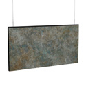 Bronze Patina Stone Baffle
